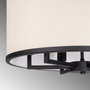 Opviq Way - 11656 Lámpara de araña en blanco y negro